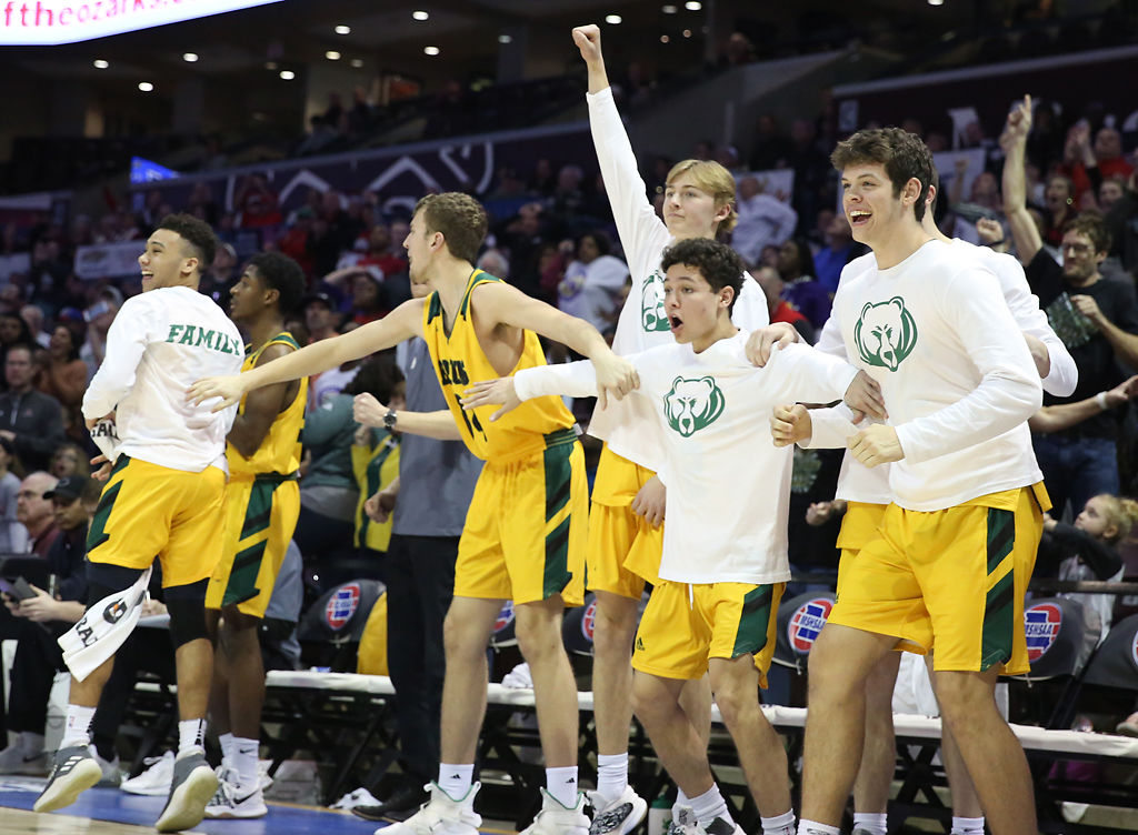 Bruins bench leaps with joy